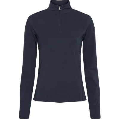 Abbildung von Equipage Funktions T Shirt Kolyma 1/4 Zip Marineblau