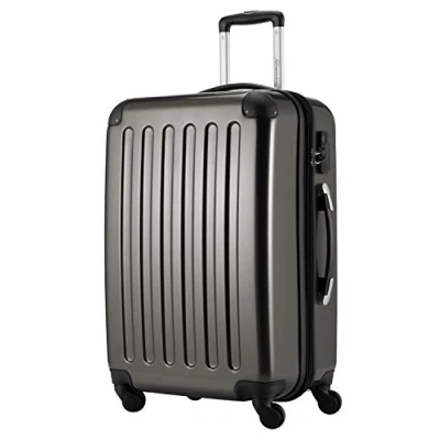 Abbildung von HAUPTSTADTKOFFER Alex Mittelgroßer Hartschalenkoffer, 4 Rollen, Koffer, Trolley, Rollkoffer, Reisekoffer, Volumenerweiterung, 65 cm, 74 Liter, Graphit