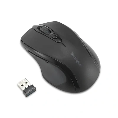 Abbildung von Kensington MY310 EQ Maus, kabellose PC mittelgroß, mit klickbarem Scrollrad, kompatibel Windows, macOS und ChromeOS, hergestellt zu 59 % aus recyceltem Kunststoff (PCR)* (K72481WW)