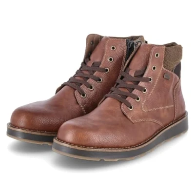 Abbildung von Rieker Herren Stiefel mit Warmfutter in braun Gr. 41