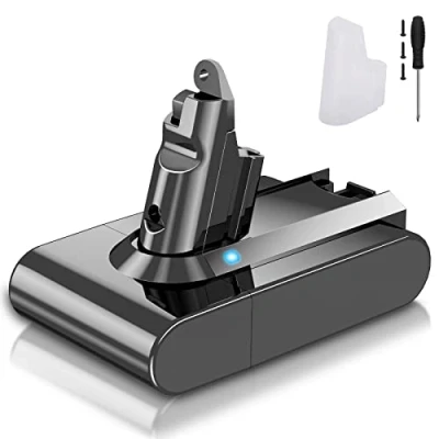 Abbildung von AIMAX 2500mAh V6 Akku für Dyson Ersatzakku Kompatibel mit Animal Absolute SV03 SV04 SV05 SV06 SV07 SV09 DC58 DC59 DC61 DC62 DC72 DC74 Staubsauger handstaubsauger, 21.6V Batterie