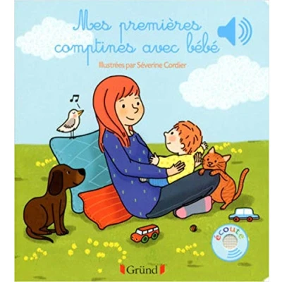 Abbildung von Mes premières comptines avec bébé Livre sonore 6 puces Dès 1 an