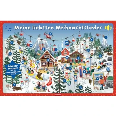 Abbildung von Meine liebsten Weihnachtslieder: Adventskalender mit 24 leicht auslösbaren Sounds Sound für die Allerkleinsten Weihnachtsliedern