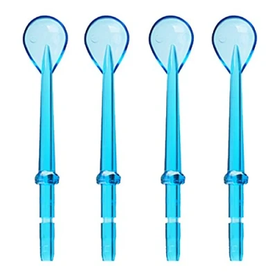 Abbildung von 4er pack YanBan Zungenreiniger Ersatzdüsen Zubehör für Waterpik Munddusche WP100 WP660 WP250 WP900