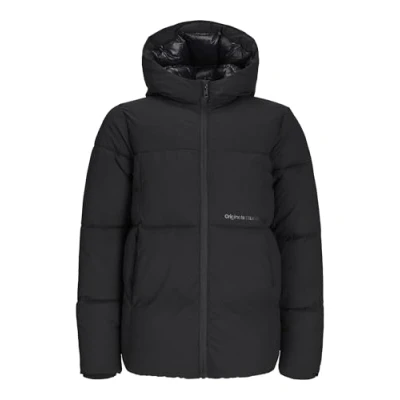 Abbildung von Jack &amp; Jones Junior Jorvesterbro Puffer Winterjacke für Kinder, Größe: 128, Black