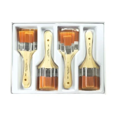 Abbildung von Royal &amp; Langnickel RCVP 113 Gold Taklon breites Universalpinsel Set