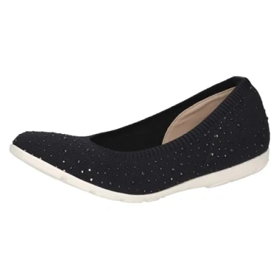 Abbildung von Caprice Klassischer Ballerina, Damen, Größe: 40, Ocean knit Schuhe