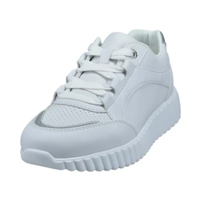 Abbildung von bugatti Sneaker low, Damen, Größe: 37, White silver Schuhe