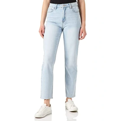Abbildung von ONLY Womens Light Blue Denim Jeans Solid