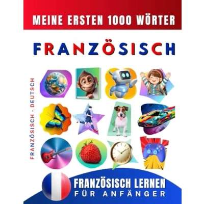 Abbildung von Französisch lernen für Anfänger, meine ersten 1000 Wörter: Zweisprachiges Deutsch Lernbuch Kinder und Erwachsene