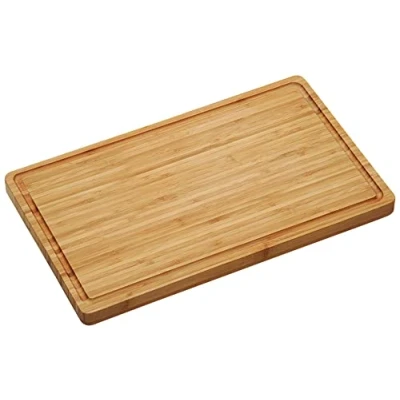 Abbildung von Kesper 58152 Profi Schneidebrett aus Bambus, 45 x 27 3,5 cm, Natur