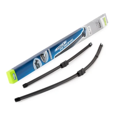 Abbildung von Scheibenwischer Valeo Silencio X.trm, Flat Blade Set 574314 vorne Rahmenlos Stiftbefestigung FORD: C Max, Focus Max