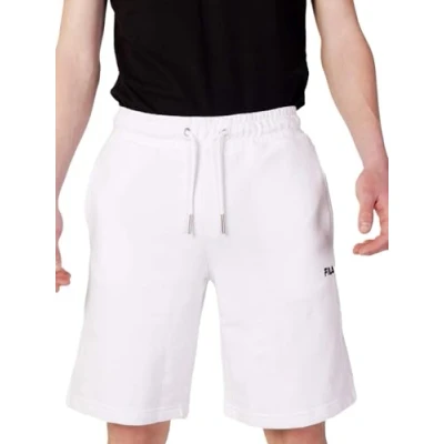 Abbildung von FILA Herren BLEHEN Sweat Shorts, Bright White, XL