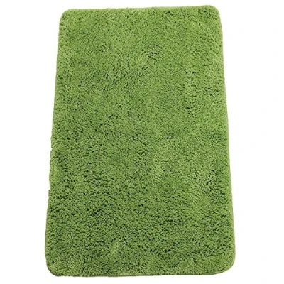 Abbildung von Brandsseller Badematte 60x90 cm Badezimmerteppich Badvorleger Badeteppich Grün