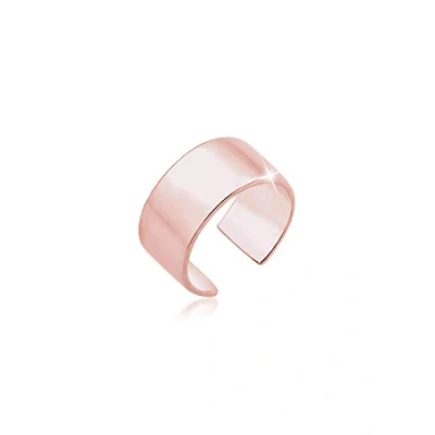 Abbildung von Elli Ohrringe Damen Basic Single Earcuff Trend in 925 Sterling Silber Rosé vergoldet