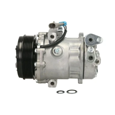 Abbildung von THERMOTEC KTT090287 Kompressor SD6V10 12 PAG 46 R 134a OPEL: Meriva A, Corsa C Hatchback, Agila SUZUKI: SWIFT 3, 4