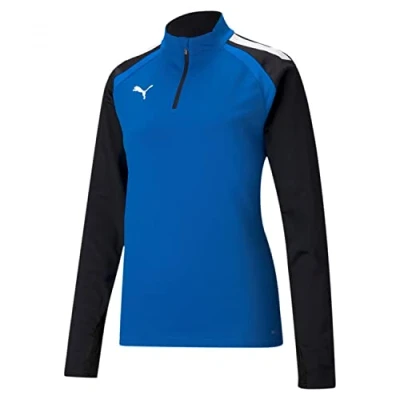 Abbildung von puma Teamliga W Trainingsjacke, Damen, Größe: 34, Electric blue lemonade black