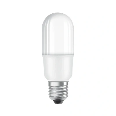 Abbildung von OSRAM LED Lampe mit E27 Sockel, Kaltweiss(4000K), Stabform, 8W, Ersatz für 60W Glühbirne, matt, STAR STICK, 1 Stück (1er Pack), Kaltweiß