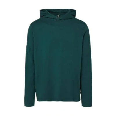 Abbildung von QS MIT Kapuze Kapuzenpullover, Herren, Größe: Large, Smaragd