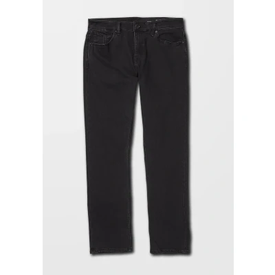 Abbildung von Volcom Solver Jeans Straight Leg, Herren, Größe: 29x32, Black out