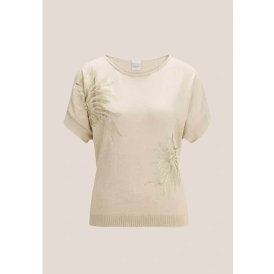 Abbildung von Madeleine Kurzarm MIT Glanzvollem Print Tshirt print, Damen, Größe: 34, Null multicolor