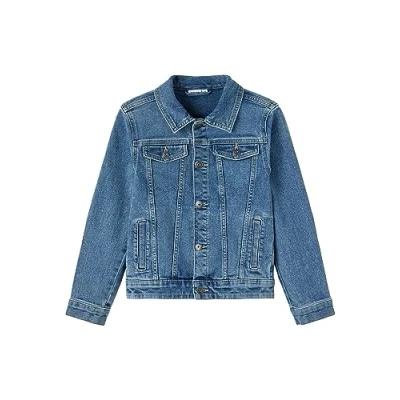 Abbildung von Name it Nkmjack Jeansjacke für Kinder, Größe: 134, Medium blue denim