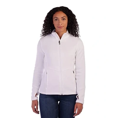 Abbildung von Spyder Damen Soar Fleecejacke, Weiß, S EU