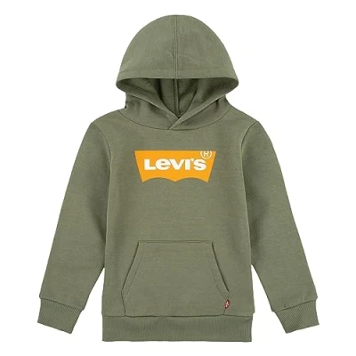 Abbildung von Levi&#039;s Kids Lvb batwing screenprint hoodie Jungen Olivine 4 Jahre