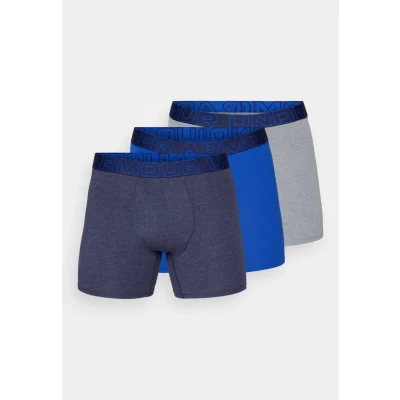 Abbildung von Under Armour Underwear Performance Solid 3 PACK Boxerbriefs, Herren, Größe: Large, Midnight/navy/heather