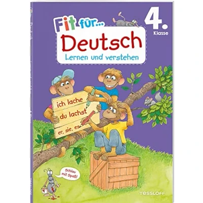 Abbildung von Fit für Deutsch 4. Klasse. Lernen und verstehen / die Schule Wortarten &amp; Worttrennung Verben in verschiedenen Zeiten Texte verfassen ... (Fit Verstehen)