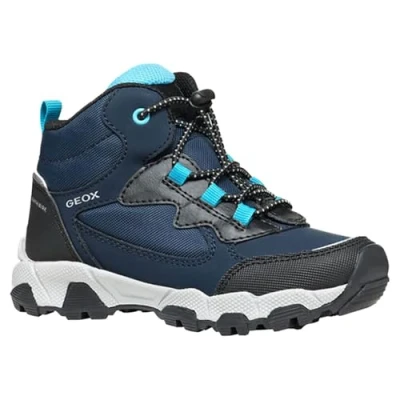 Abbildung von Geox Magnetar ABX Lauflernschuh für Kinder, Größe: 33, Navy light blue Schuhe