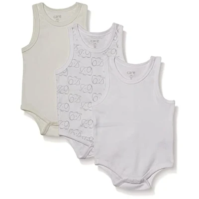 Abbildung von Care Body Baby Ärmellos, 3er Pack Offwhite (200), 62
