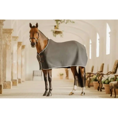 Abbildung von Kentucky Horsewear Fleecedecke Show Vegan Wool Grau