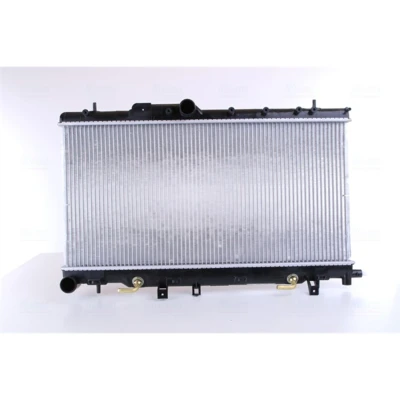 Abbildung von NISSENS 64123 Kühler, Motorkühlung Aluminium 340 688 16 Kühlrippen gelötet
