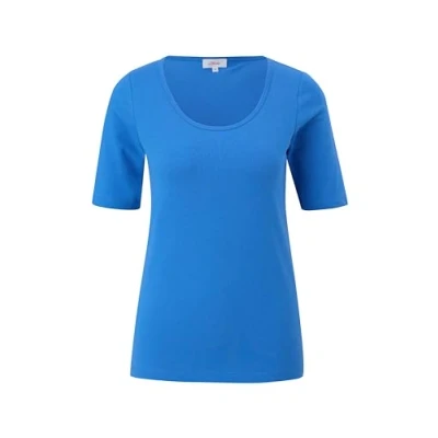 Abbildung von s.Oliver Damen 2142196 T Shirt, 5531 blau, 34