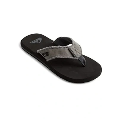 Abbildung von Quiksilver Herren Monkey Abyss Zehentrenner, Grau Grey Black Brown, 42 EU