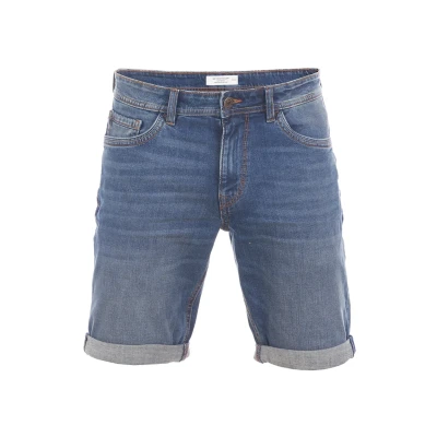 Abbildung von TOM Tailor Jeans Shorts, Herren, Größe: 33, Clean mid stone blue denim