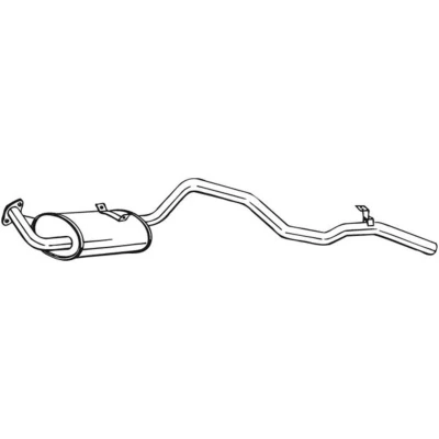 Abbildung von Endschalldämpfer BOSAL 286 013