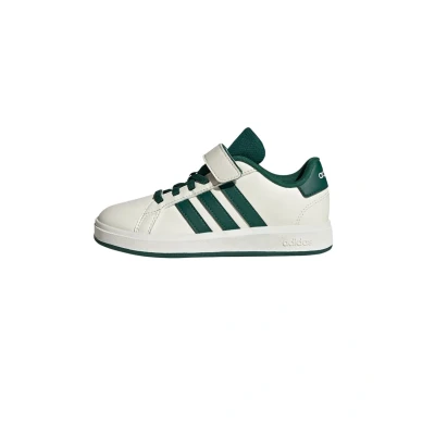 Abbildung von adidas Sportswear DE Deporte Grand Lauflernschuh für Kinder, Größe: 28, Off white collegiate green core black Schuhe
