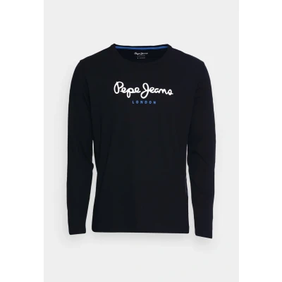 Abbildung von Pepe Jeans EGGO N Langarmshirt, Herren, Größe: XS, Black
