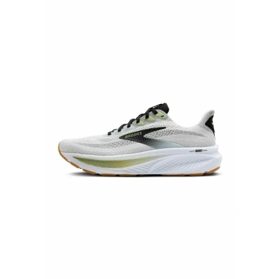Abbildung von Brooks Ghost 17 Laufschuh Straße, Herren, Größe: 46.5, White black tea Schuhe