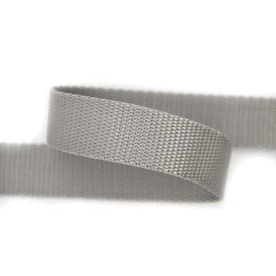 Abbildung von NTS Nähtechnik 20mm 5m Gurtband 100% Polypropylen hellgrau