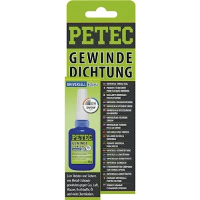 Abbildung von PETEC 97216 Schraubensicherung 55C +150C 10 Rot