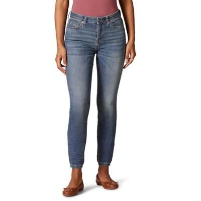 Abbildung von Amazon Essentials Damen Kurvige Röhrenjeans Mit Mittelhohem Bund, Mittlere Waschung, 36