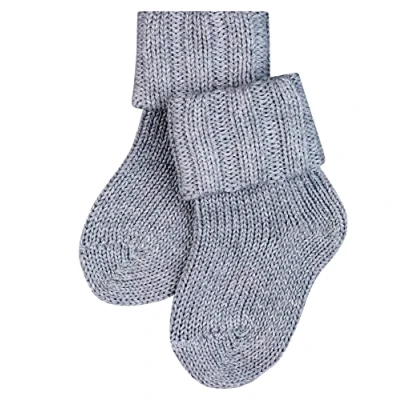 Abbildung von Falke BABY Flausch Temperature Regulation Socken Light grey für Kinder, Größe: 80/92,
