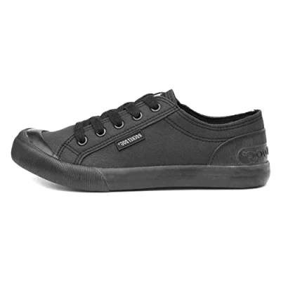Abbildung von Rocket Dog Damen Jazzin Low top Sneaker ,Black (Fable Black) ,41 EU