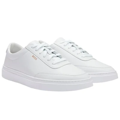 Abbildung von BOSS Kieran Sneaker low, Herren, Größe: 45, White Schuhe