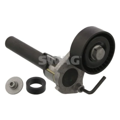 Abbildung von SWAG 30 93 6203 Riemenspanner VOLKSWAGEN: Golf 5, Passat B6 Variant, B7 Saloon, AUDI: Q3, A3 Sportback, SEAT: Alhambra II