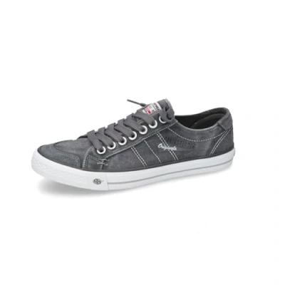 Abbildung von Dockers by Gerli Herren Low Top Sneaker, Männer Halbschuhe,schnürschuhe,schnürer,Business,Freizeit,straßenschuhe,grau,50 EU