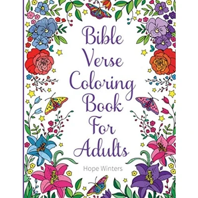 Abbildung von Bible Verse Coloring Book For Adults: Scripture Verses To Inspire As You Color
